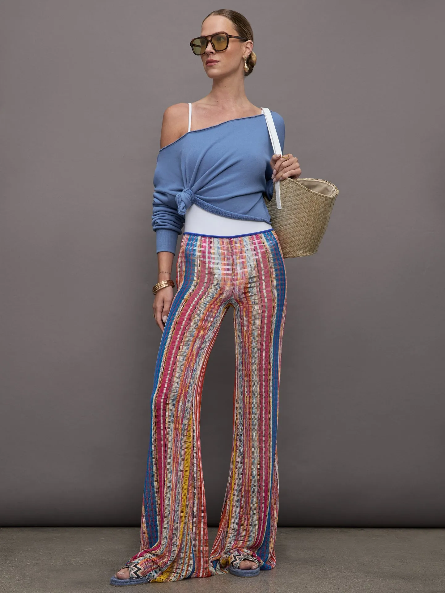 Trousers - Red / Blue Space sold by Carbon38 product image thumbnail 2