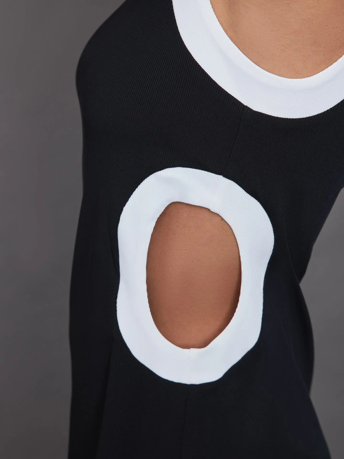 Aperture Dress - Black/White sold by Carbon38 product image thumbnail 5