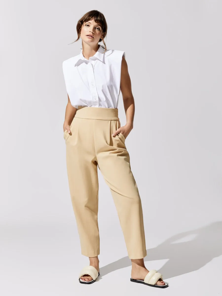 Stanton Cropped Pant - Sand sold by Carbon38 product image thumbnail 2