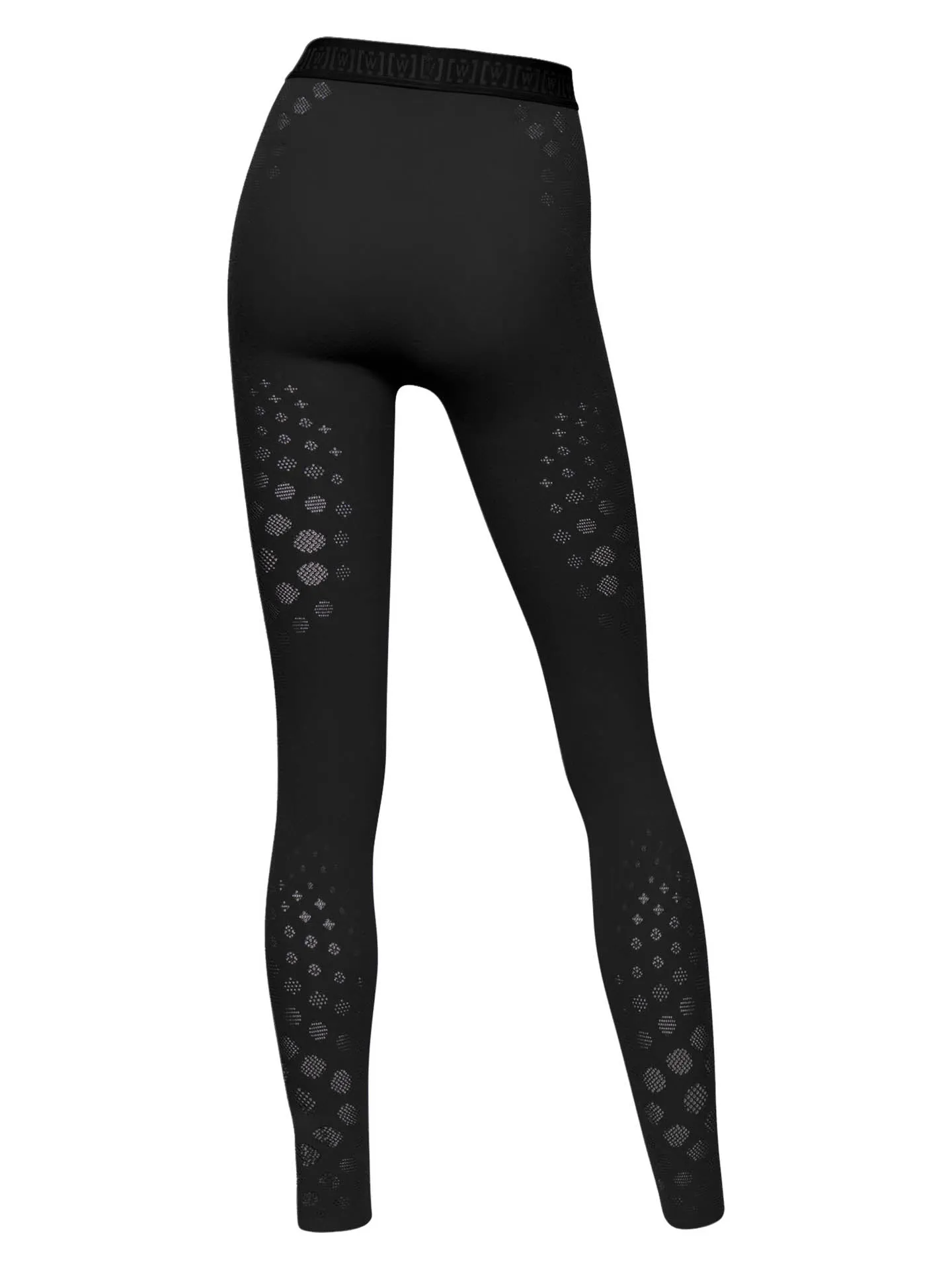 Dots Illusion Net Leggings - BLACK sold by Carbon38 product image thumbnail 3
