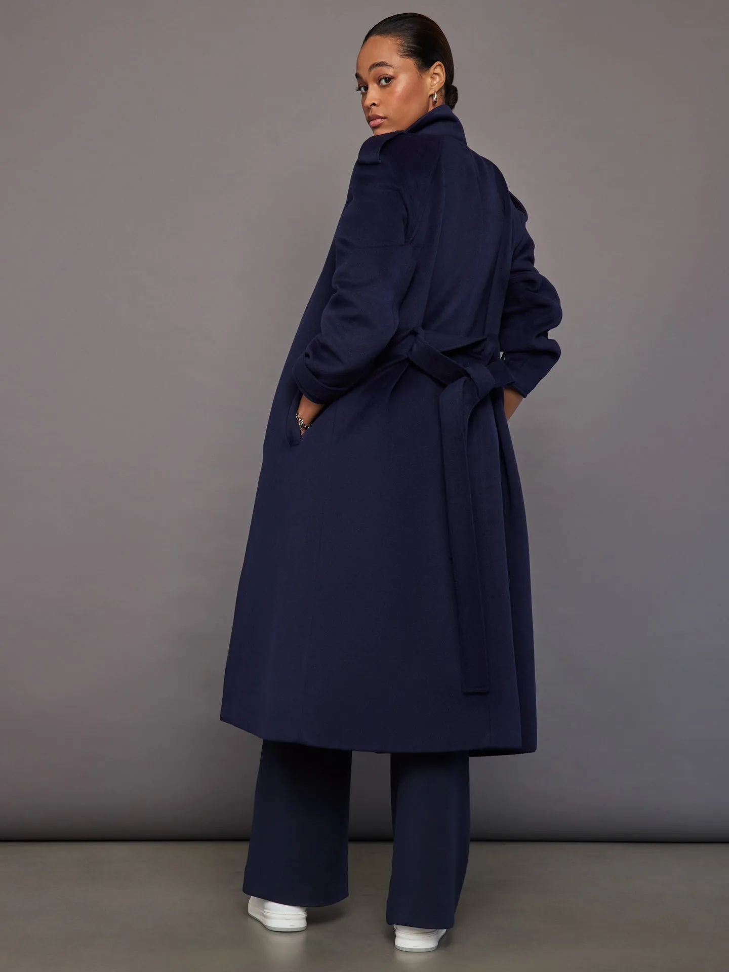 Voss Coat - Navy sold by Carbon38 product image thumbnail 5
