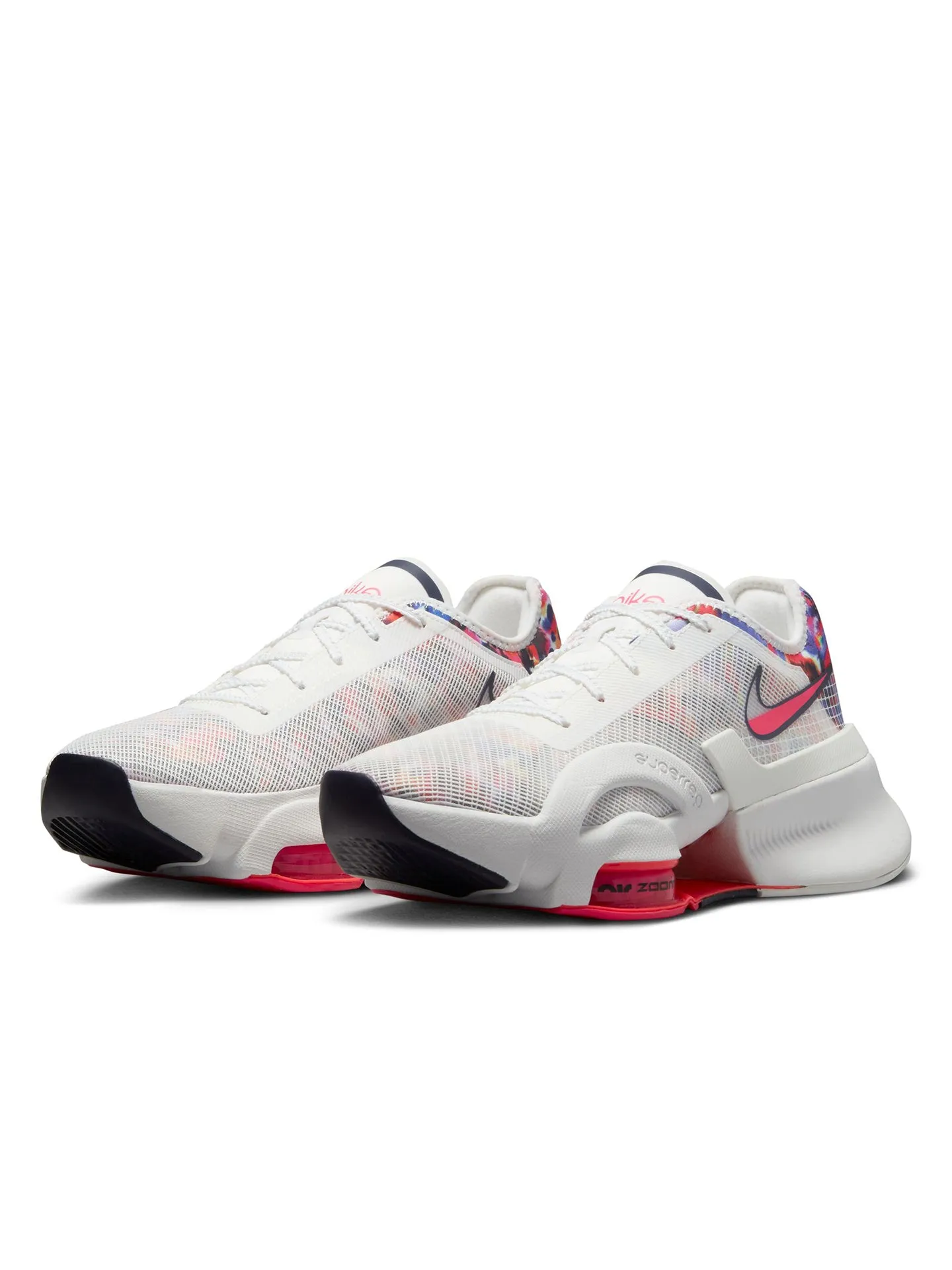 Nike Air Zoom SuperRep 3 - Summit White/Hyper Pink-Blackened Blue sold by Carbon38 product image thumbnail 3