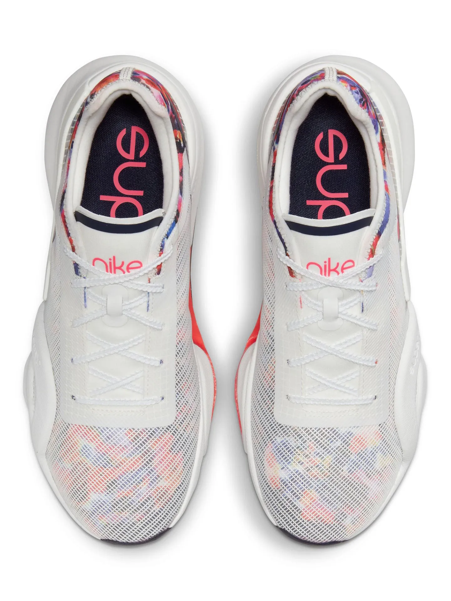 Nike Air Zoom SuperRep 3 - Summit White/Hyper Pink-Blackened Blue sold by Carbon38 product image thumbnail 4