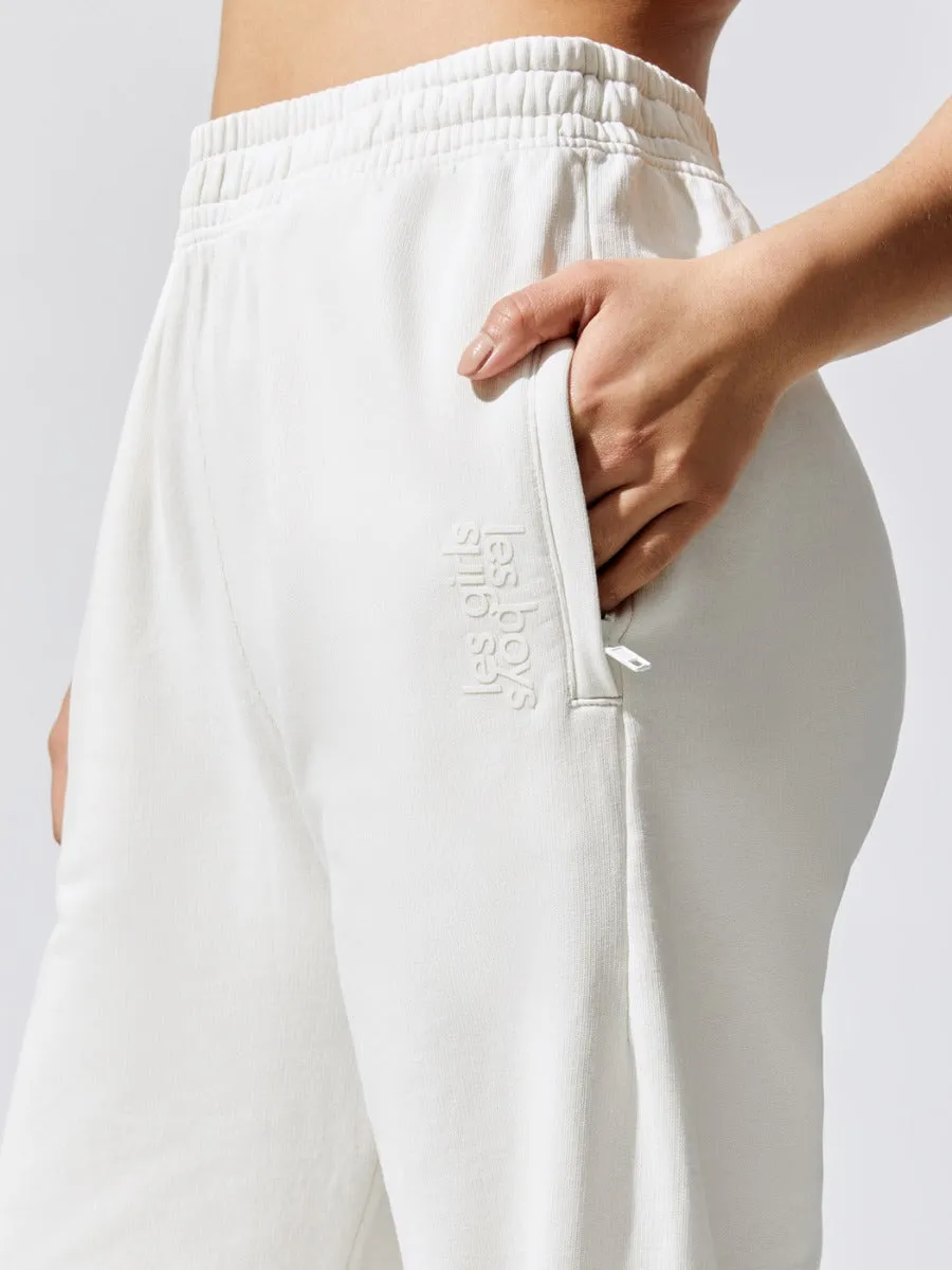 Ultimate Fit Sweats Loose Jogger With Zip Pocket - Ivory sold by Carbon38 product image thumbnail 4