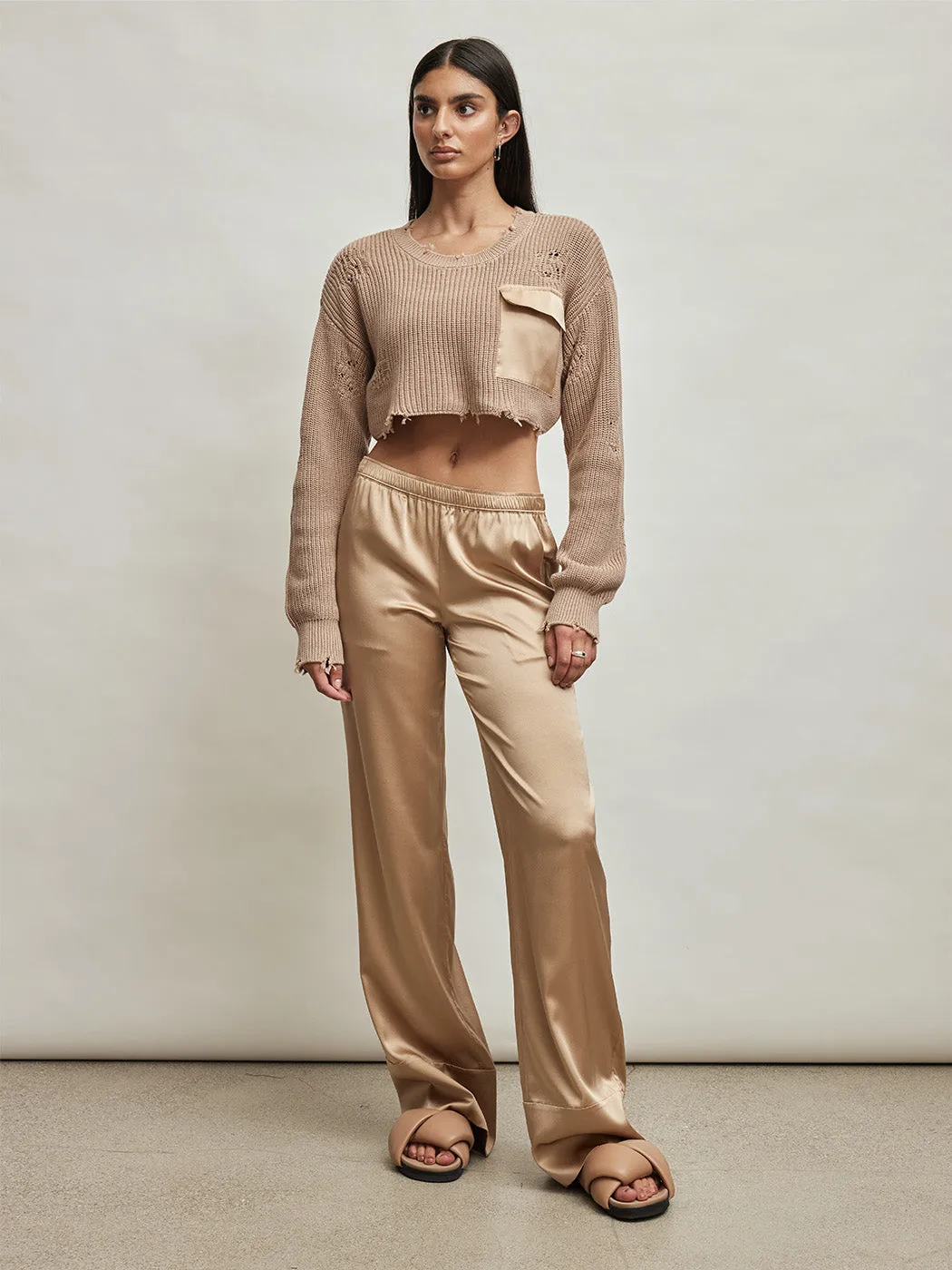 Cropped Devin - Natural sold by Carbon38 product image thumbnail 3