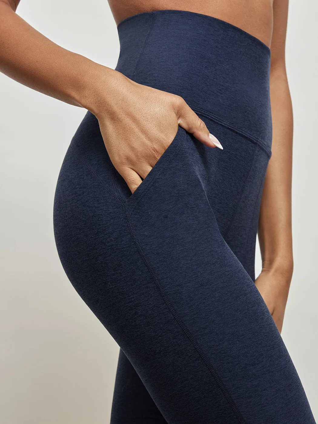 Spacedye All Day Flare High Waisted Pant - Nocturnal Navy sold by Carbon38 product image thumbnail 4