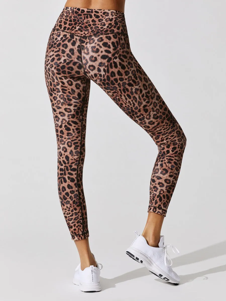 Leopard Valley 7/8 Legging - Rust sold by Carbon38 product image thumbnail 4