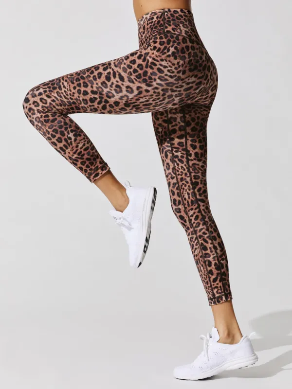Leopard Valley 7/8 Legging - Rust sold by Carbon38