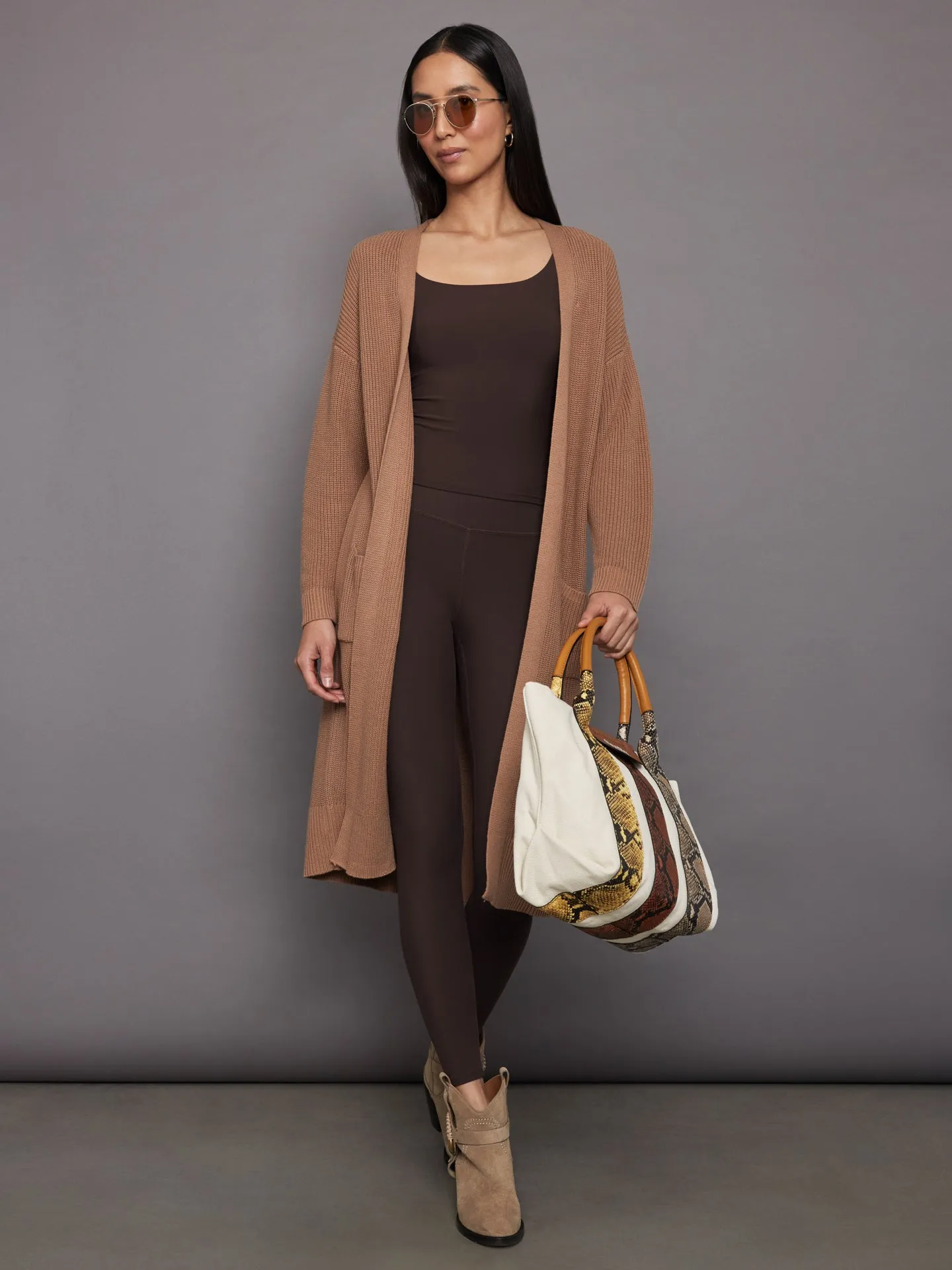 Janice Duster Cardigan - Cinnamon sold by Carbon38 product image thumbnail 5