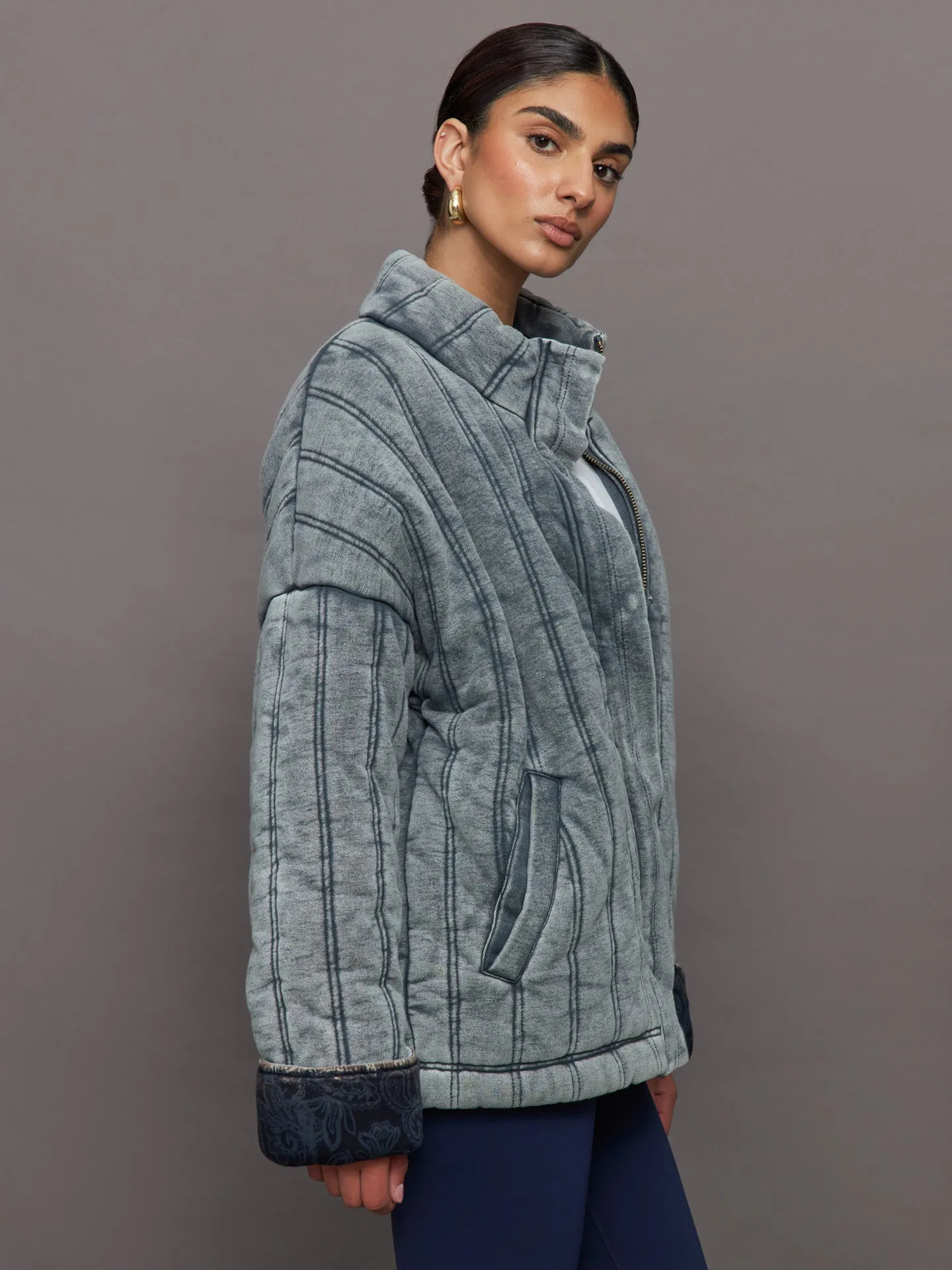 Nouveaux Daria Jacket - Blue sold by Carbon38 product image thumbnail 3