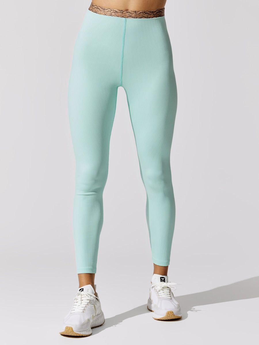 Printed Band High Rise 7/8 Legging - Icy Blue sold by Carbon38 product image thumbnail 3
