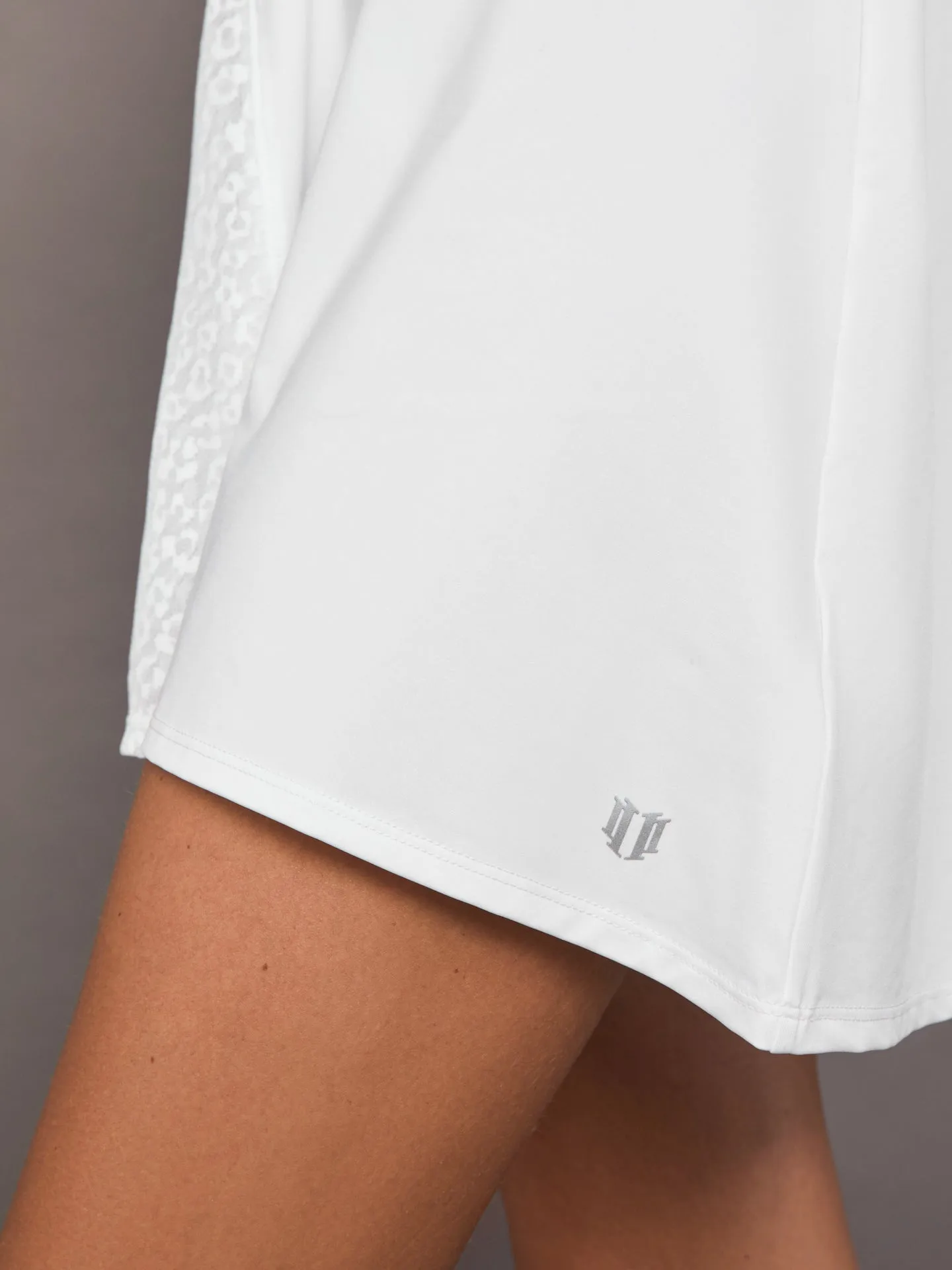 PLAY HARD DRESS - WHITE LEOPARD sold by Carbon38 product image thumbnail 4