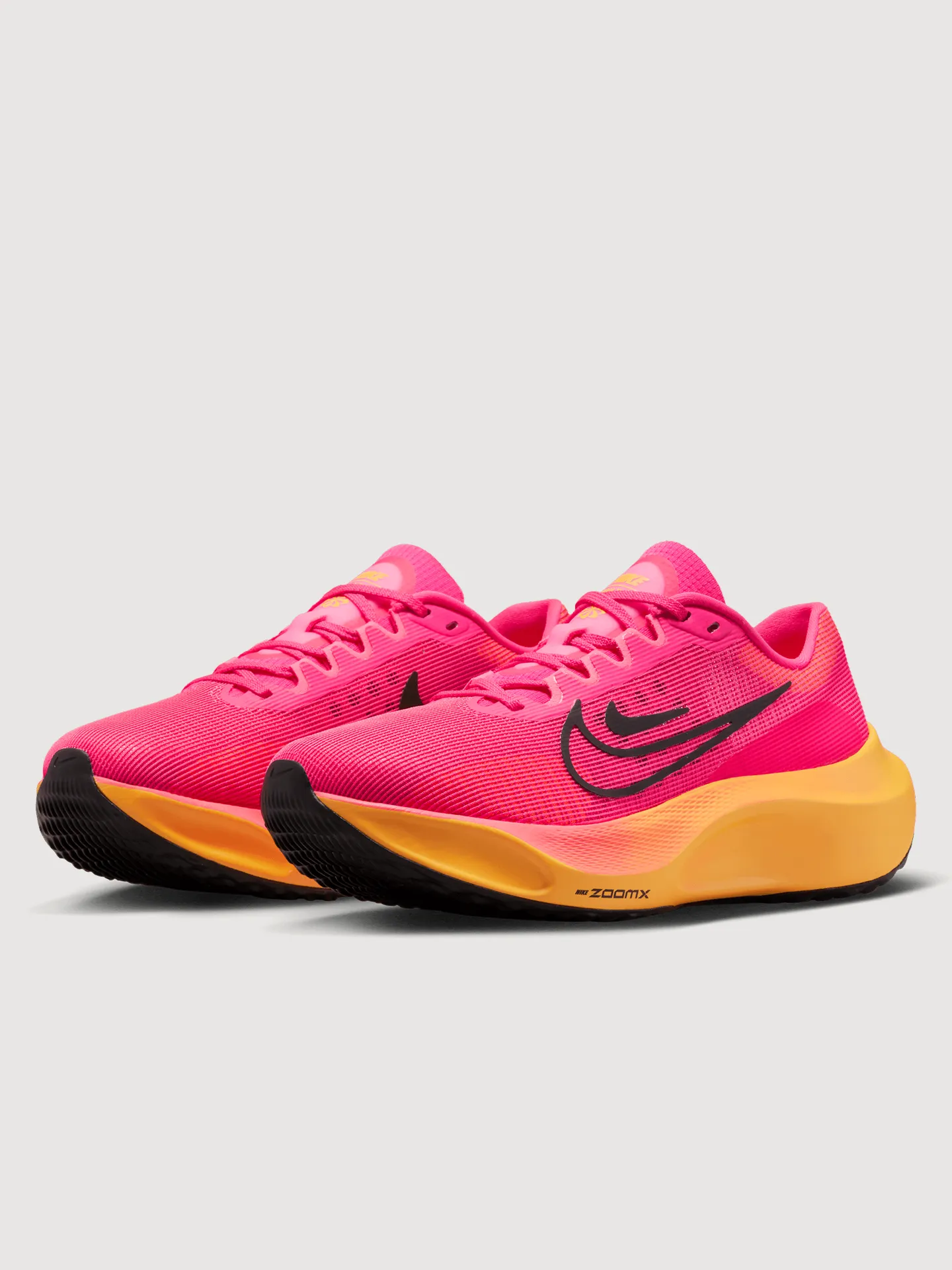 Nike Zoom Fly 5 - HYPER PINK BLACK LASER ORANGE sold by Carbon38 product image thumbnail 3