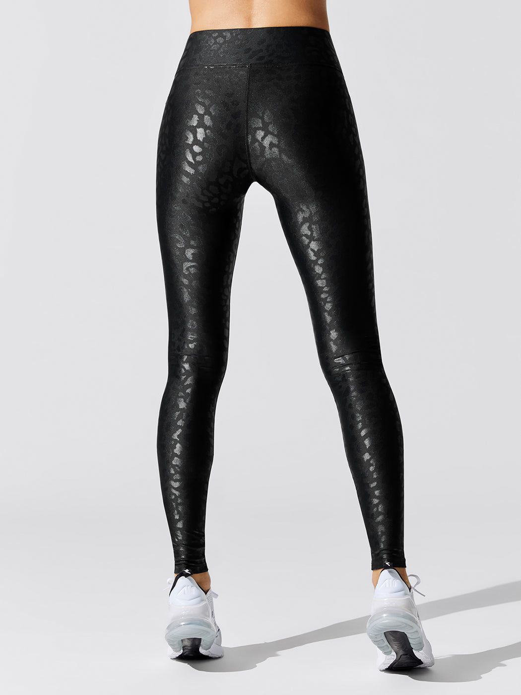 Regular Rise Full-length Legging in Leopard Takara Shine - Black sold by Carbon38 product image thumbnail 5