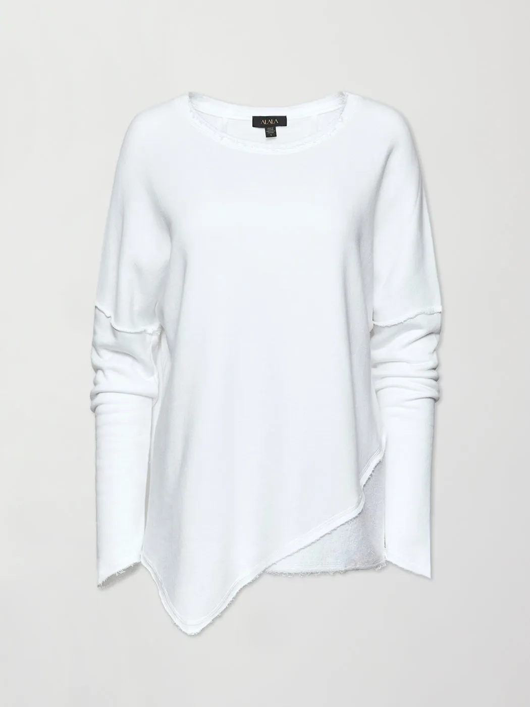 Exhale Sweatshirt - WHITE sold by Carbon38 product image thumbnail 4