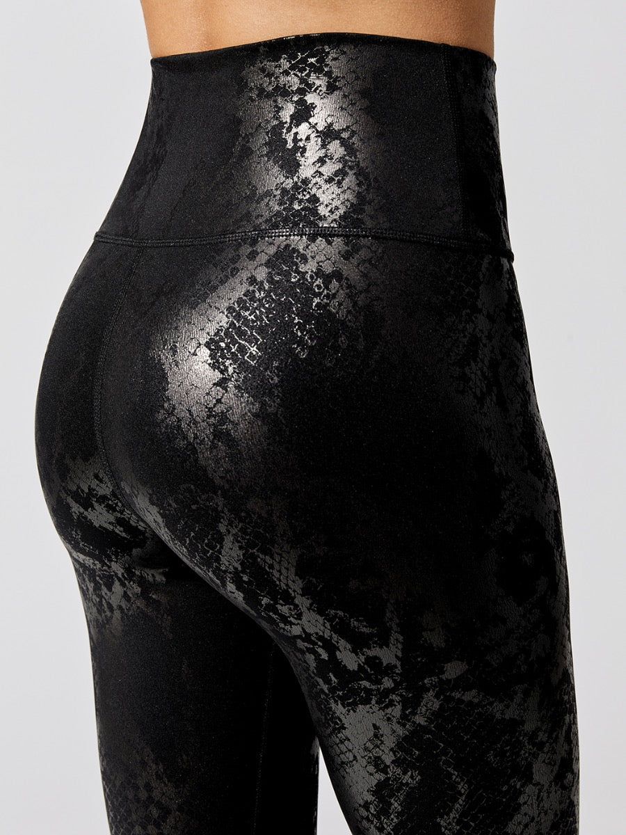 Metallic Snake High Rise Legging - Black sold by Carbon38 product image thumbnail 5