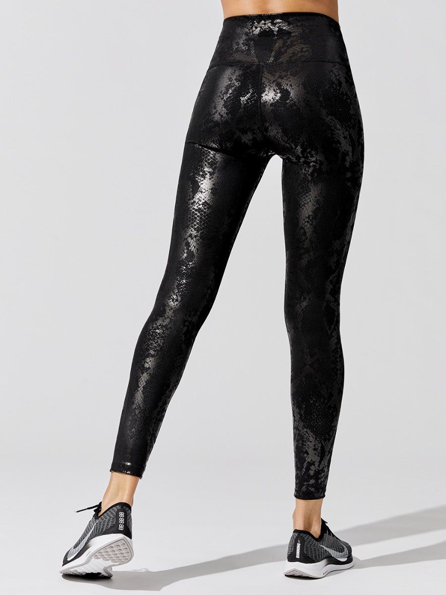 Metallic Snake High Rise Legging - Black sold by Carbon38 product image thumbnail 4