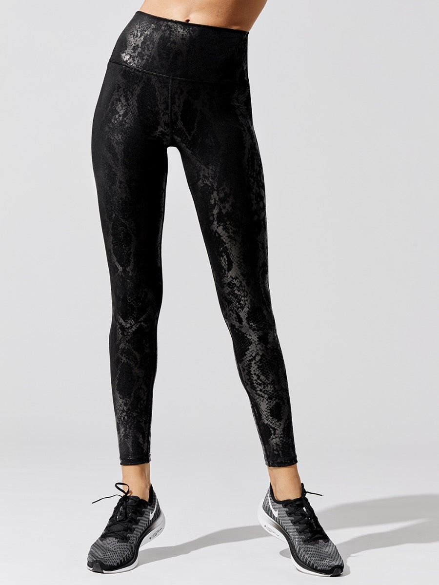Metallic Snake High Rise Legging - Black sold by Carbon38 product image thumbnail 3