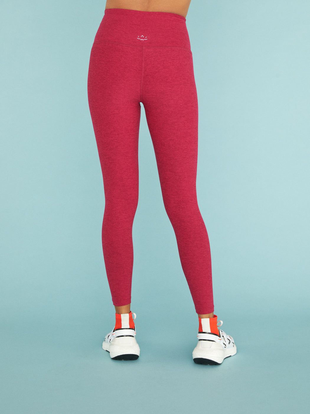 Spacedye Caught In the Midi High Waisted Legging - Dragon Fruit - Sangria sold by Carbon38 product image thumbnail 4