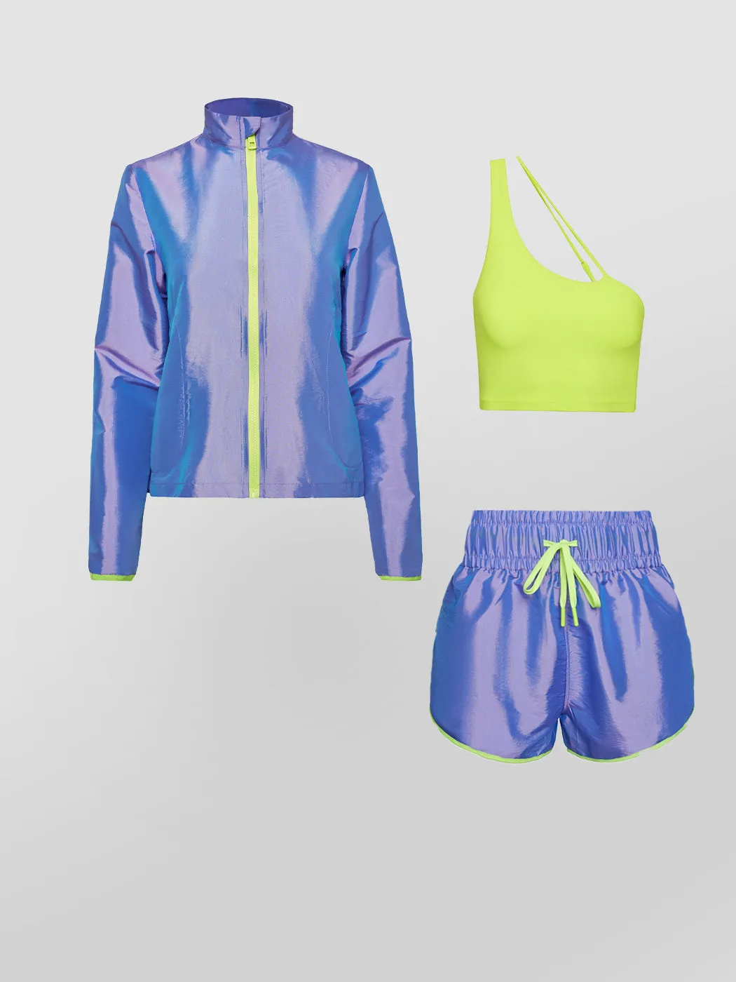 Iridescent Nylon Run Set sold by Carbon38 product image thumbnail 3