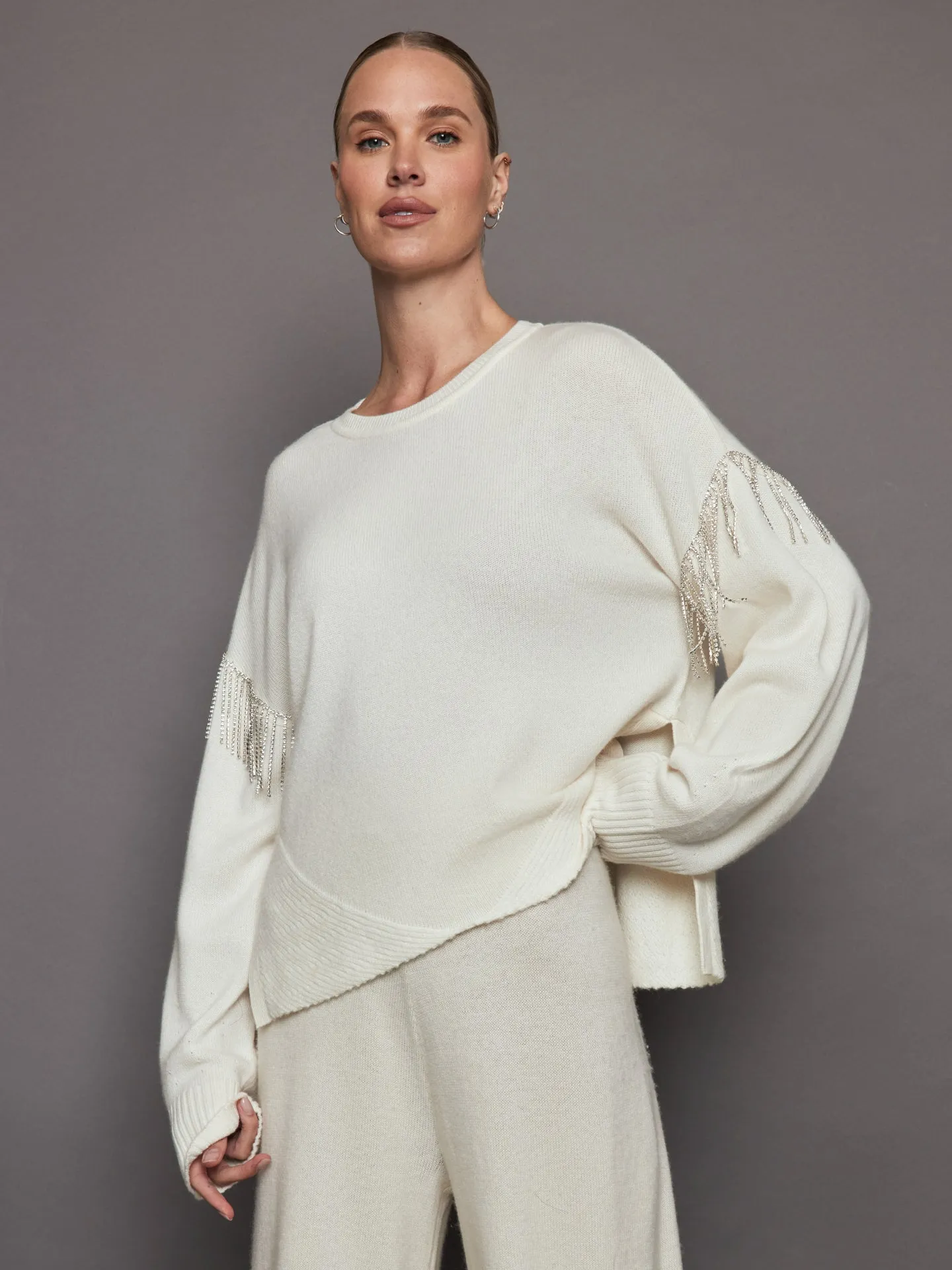 Viviana Sweater - Creamy White sold by Carbon38 product image thumbnail 2