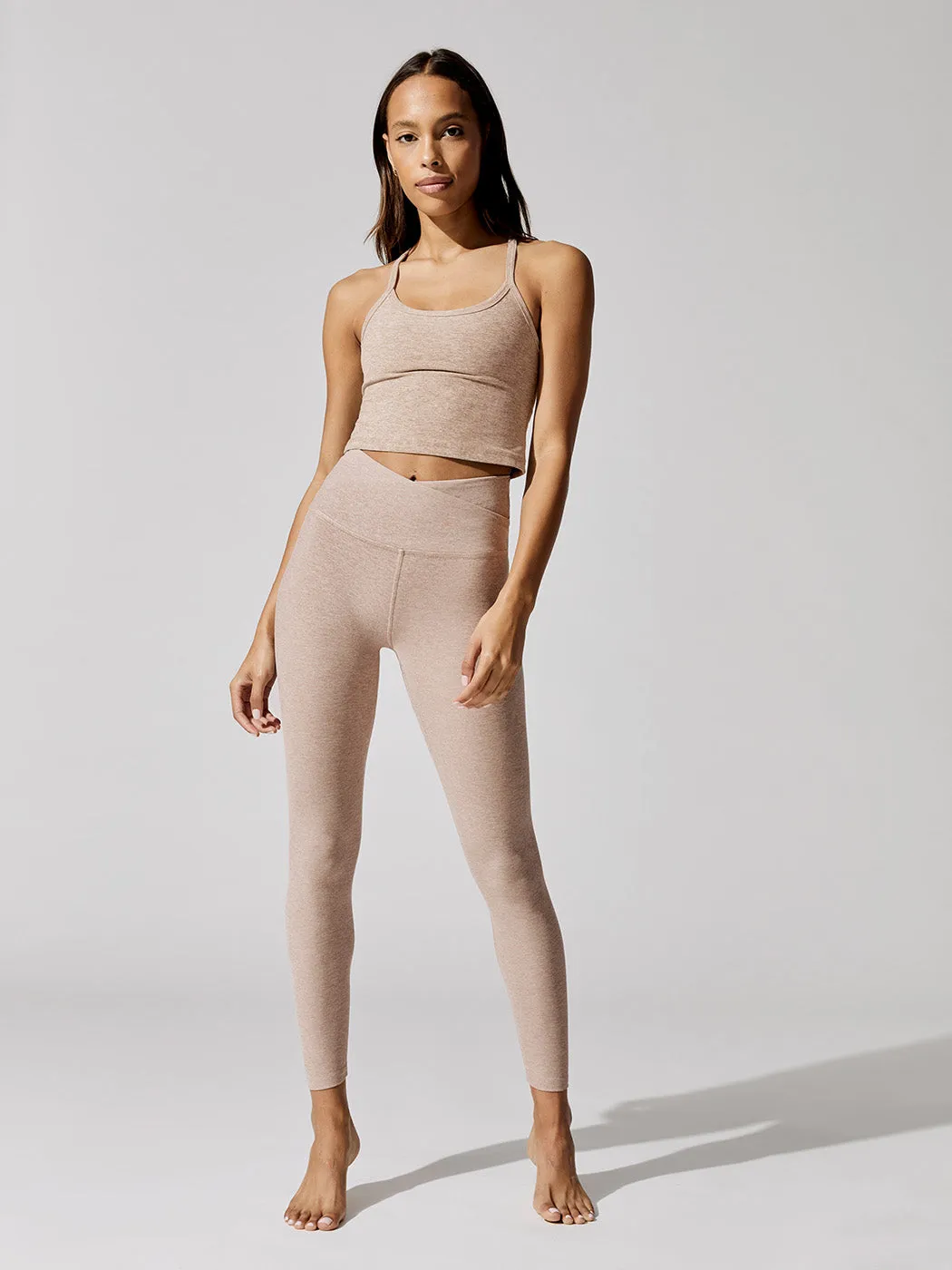 At Your Leisure High Waisted Legging - Chai sold by Carbon38
