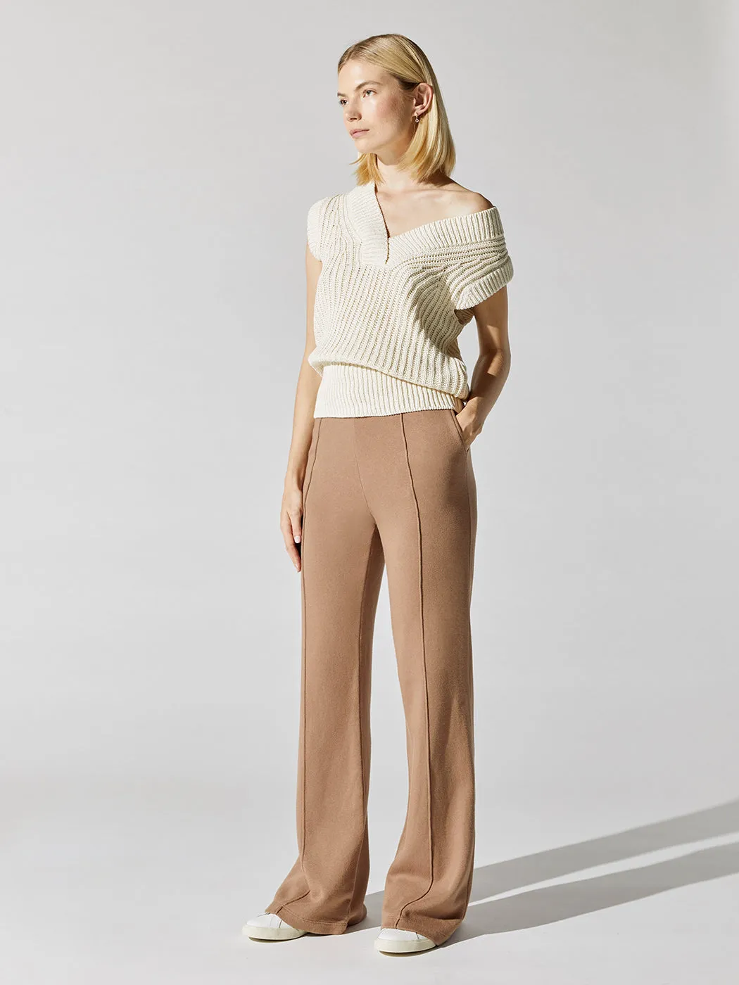 Uma Sleeveless Top - Vanilla sold by Carbon38 product image thumbnail 3