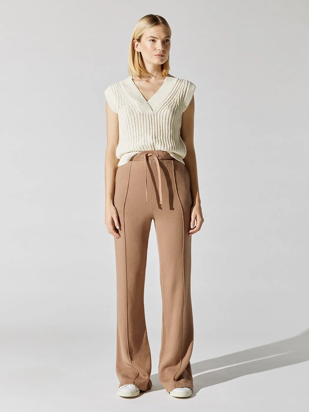 Uma Sleeveless Top - Vanilla sold by Carbon38