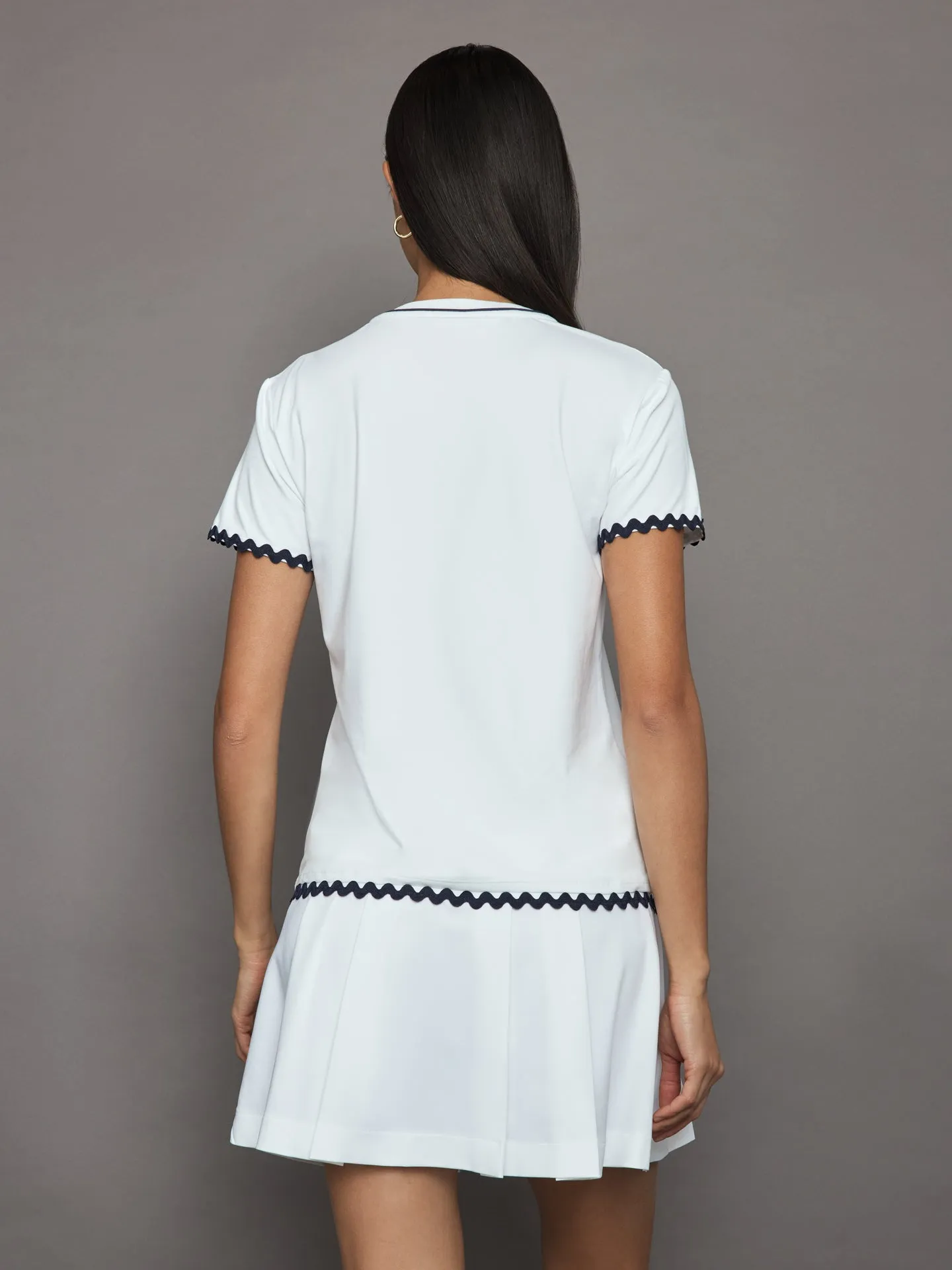 Elodie Performance Tee - White sold by Carbon38 product image thumbnail 4