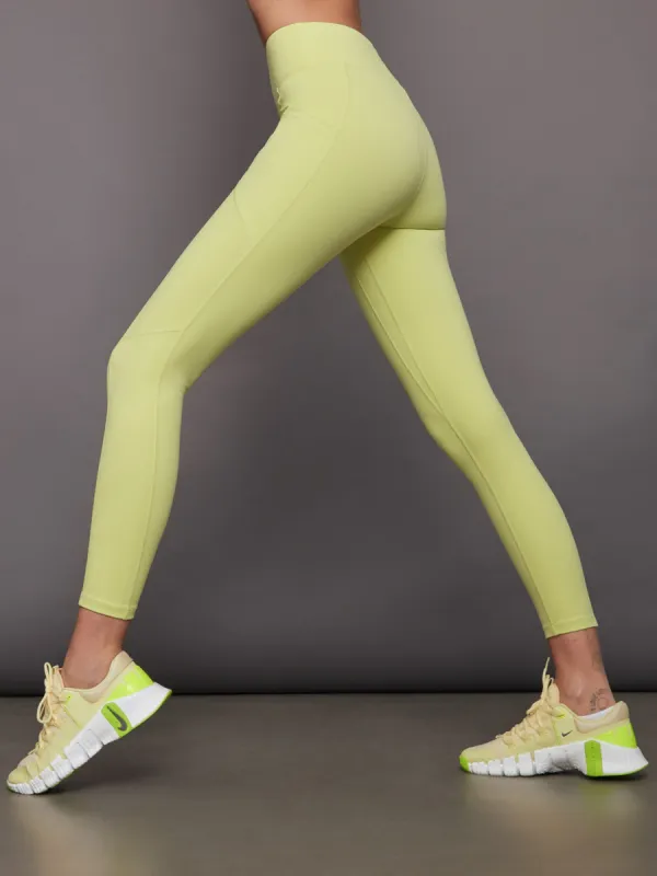 Center Stage Pocket Legging - Sunny Lime sold by Carbon38