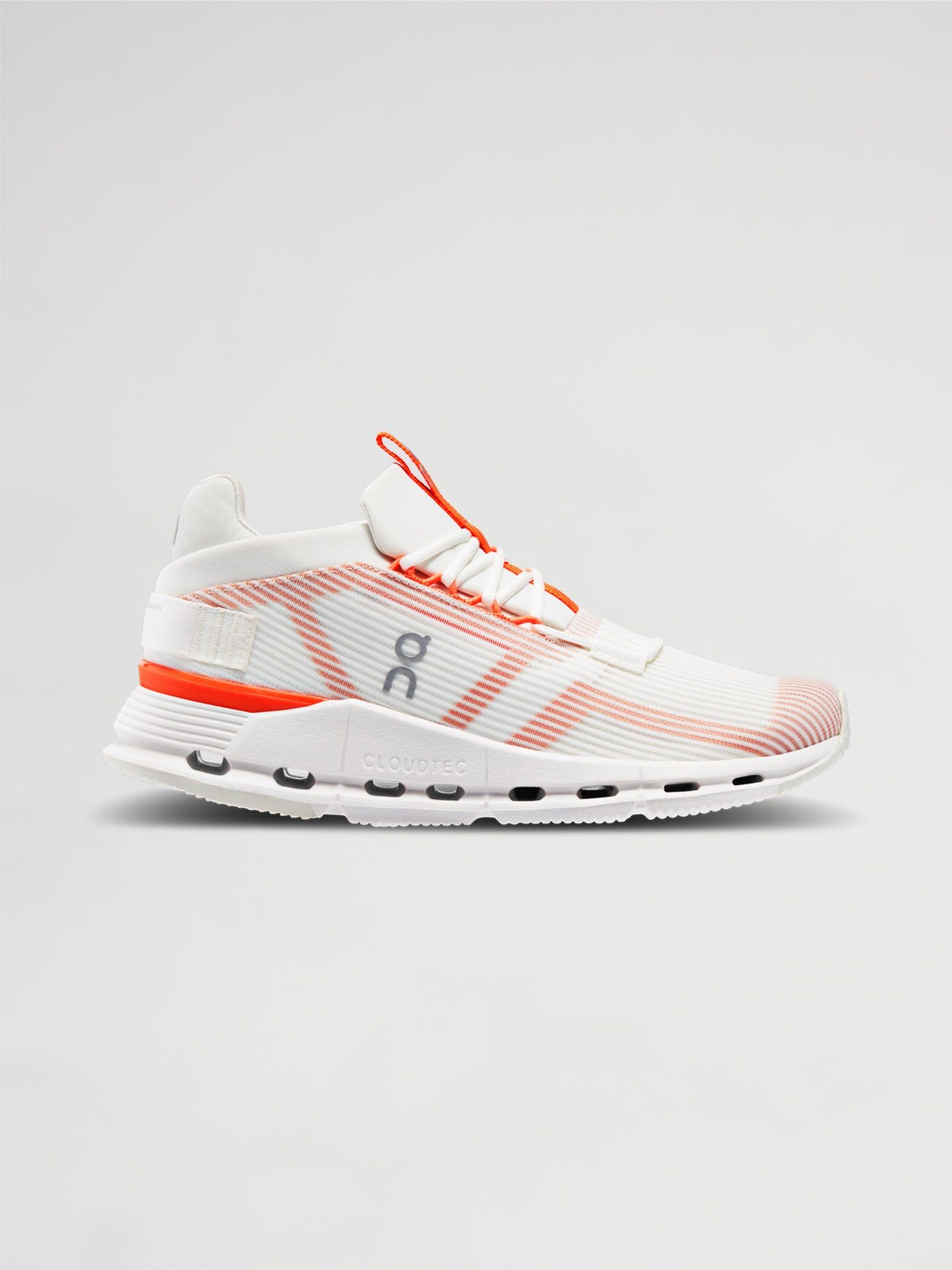 Cloudnova Void - Undyed White / Flame sold by Carbon38