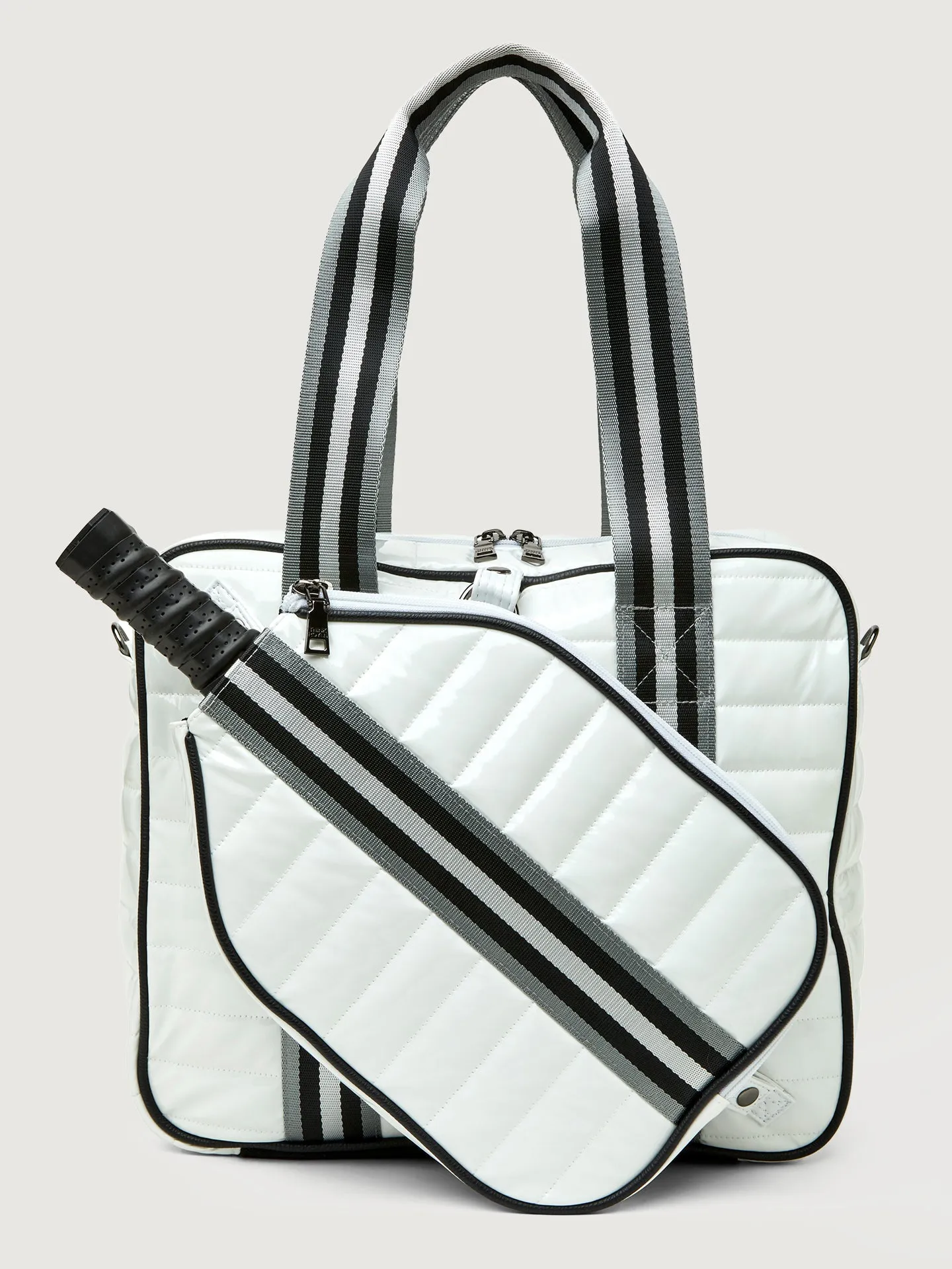 Sporty Spice Pickleball Bag - Pewter/ Black/ White Web sold by Carbon38 product image thumbnail 5