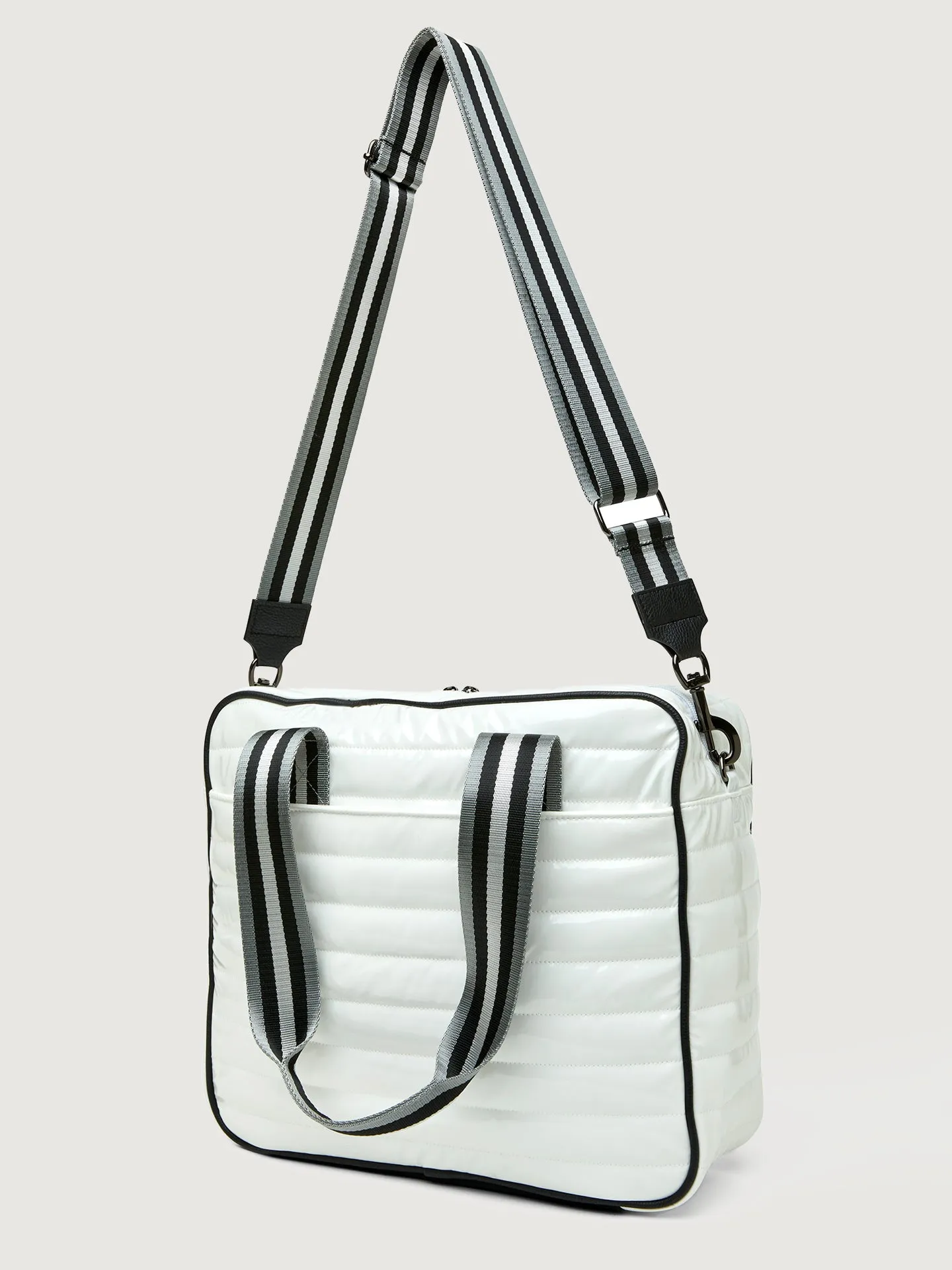 Sporty Spice Pickleball Bag - Pewter/ Black/ White Web sold by Carbon38 product image thumbnail 4