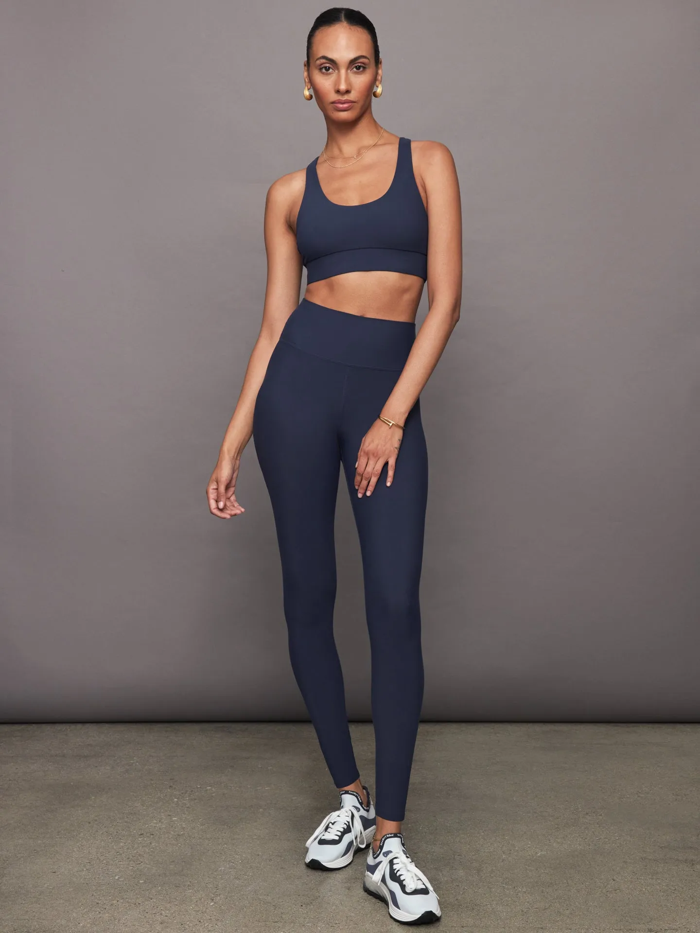 Scoop Racerback Bra in Melt - Navy sold by Carbon38 product image thumbnail 4