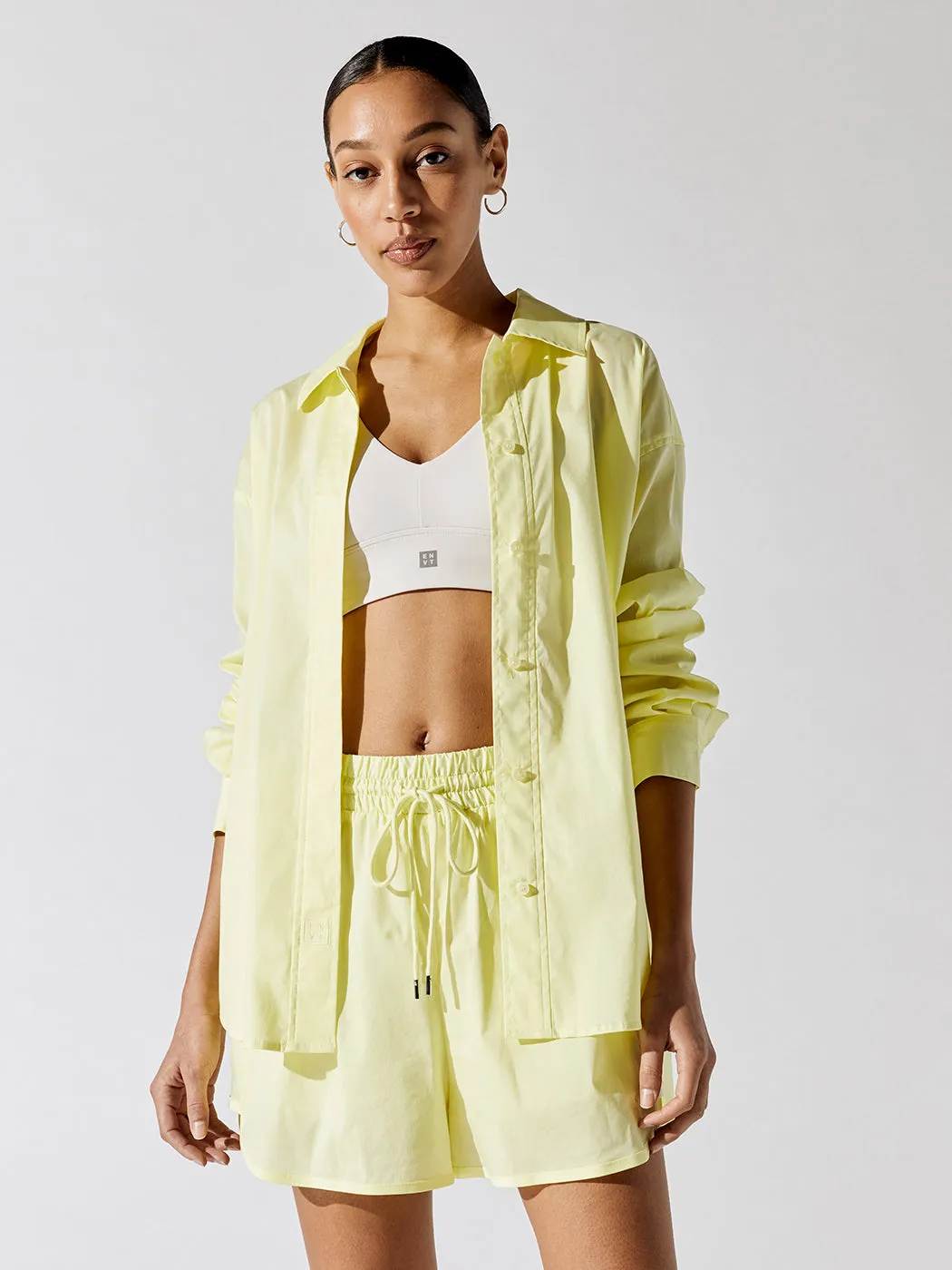 Palma Shirt - Yellow sold by Carbon38