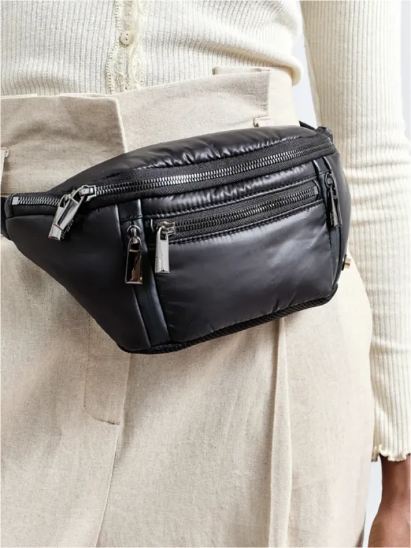 Sling Small - Black With Gunmetal Hardware sold by Carbon38
