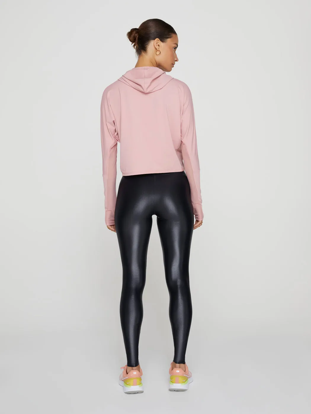 Crop Hoodie - Blush sold by Carbon38 product image thumbnail 3