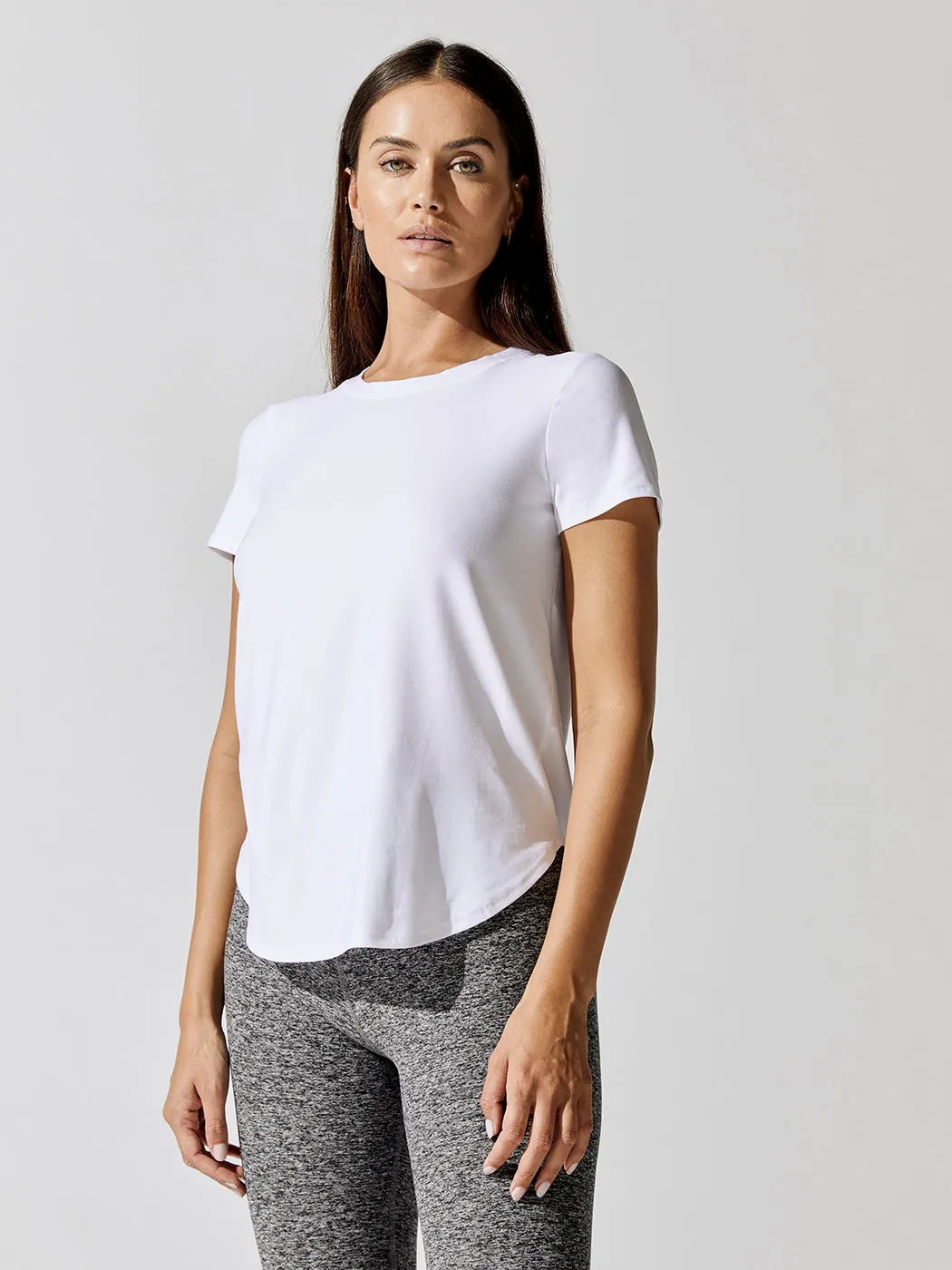 Featherweight On the Down Low Tee - Cloud White sold by Carbon38