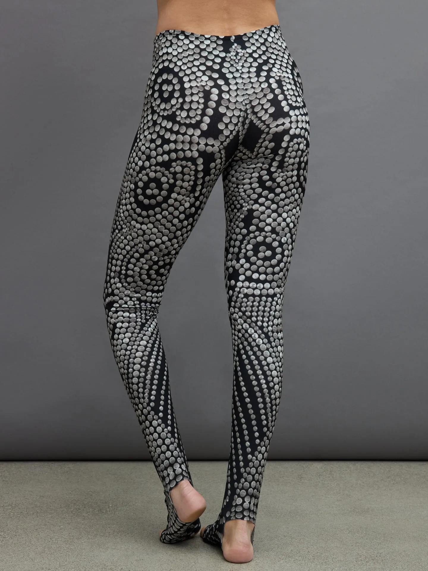 LEGGING WITH FOOTIE W/O WAISTBAND - STUDS sold by Carbon38 product image thumbnail 4