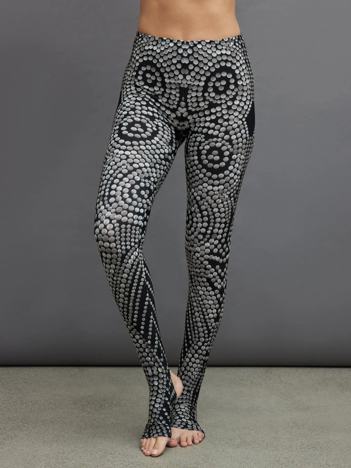 LEGGING WITH FOOTIE W/O WAISTBAND - STUDS sold by Carbon38