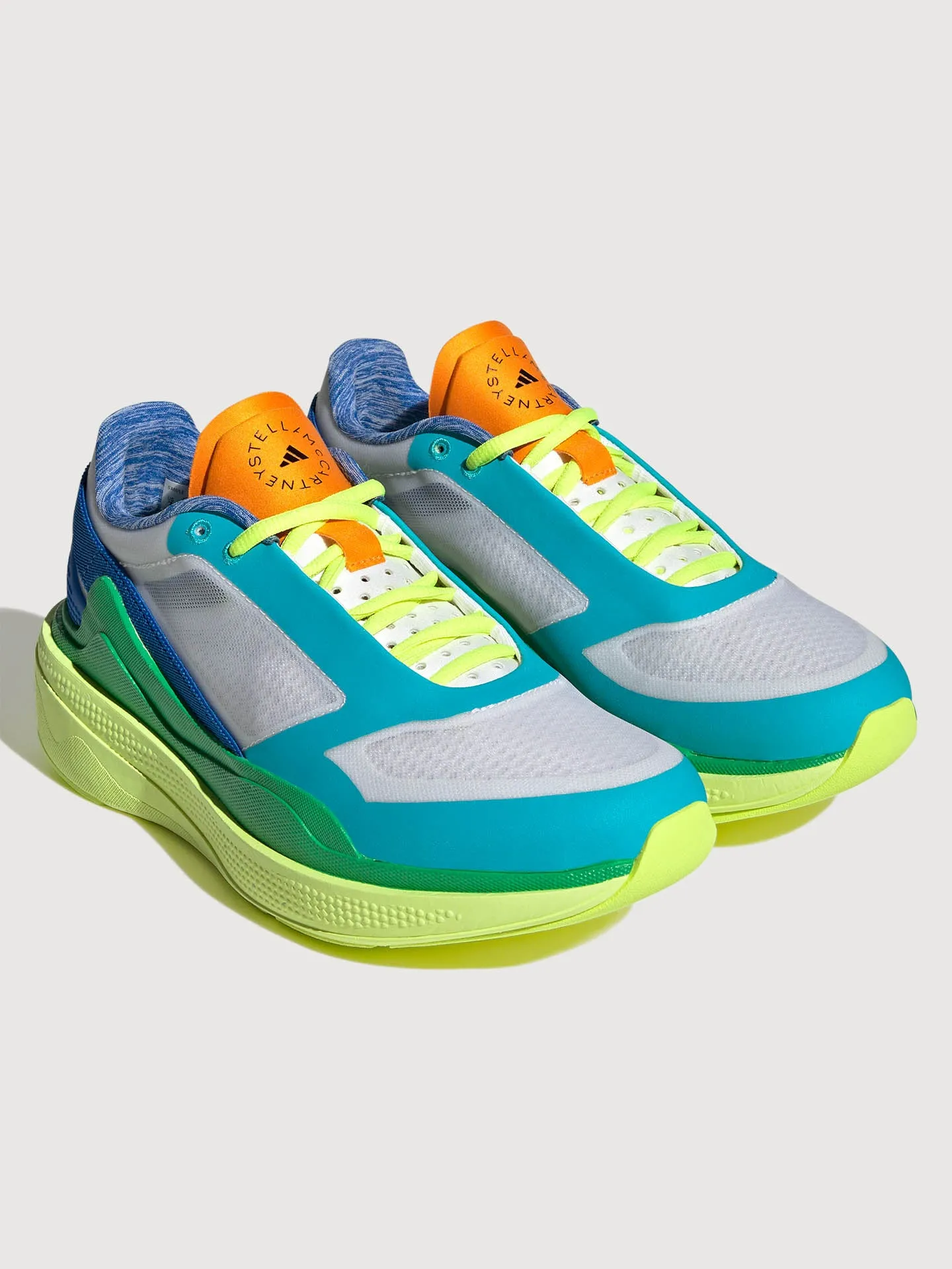 adidas by Stella McCartney Earthlight - Ftwr white/rich green/solar yellow sold by Carbon38 product image thumbnail 3