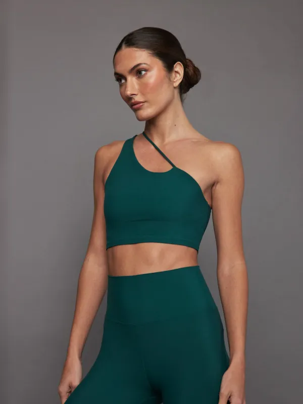One Shoulder Convertible Bra Top in Melt - Ponderosa Pine sold by Carbon38