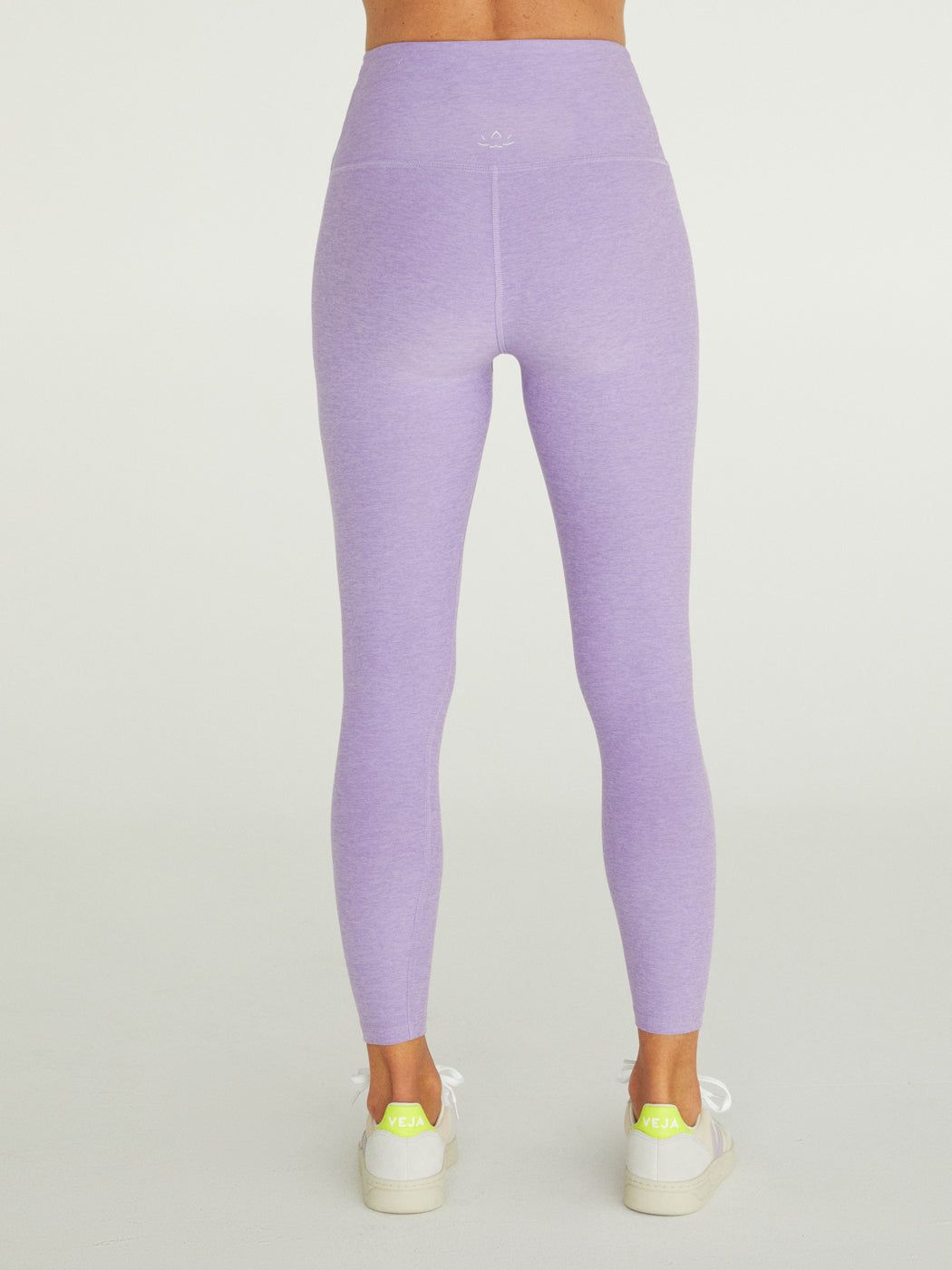 Spacedye At Your Leisure High Waisted Midi Legging - Crisp Lavender Heather sold by Carbon38 product image thumbnail 4