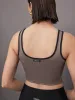 Fusion Gloss Bustier - Bronzed Pewter/ Black sold by Carbon38