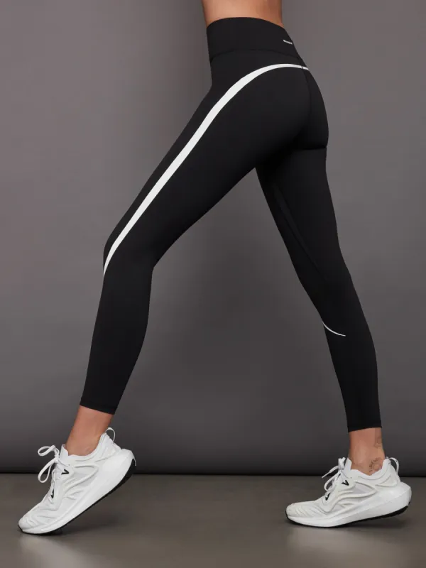 Center Stage Contrast Legging - Black/White sold by Carbon38