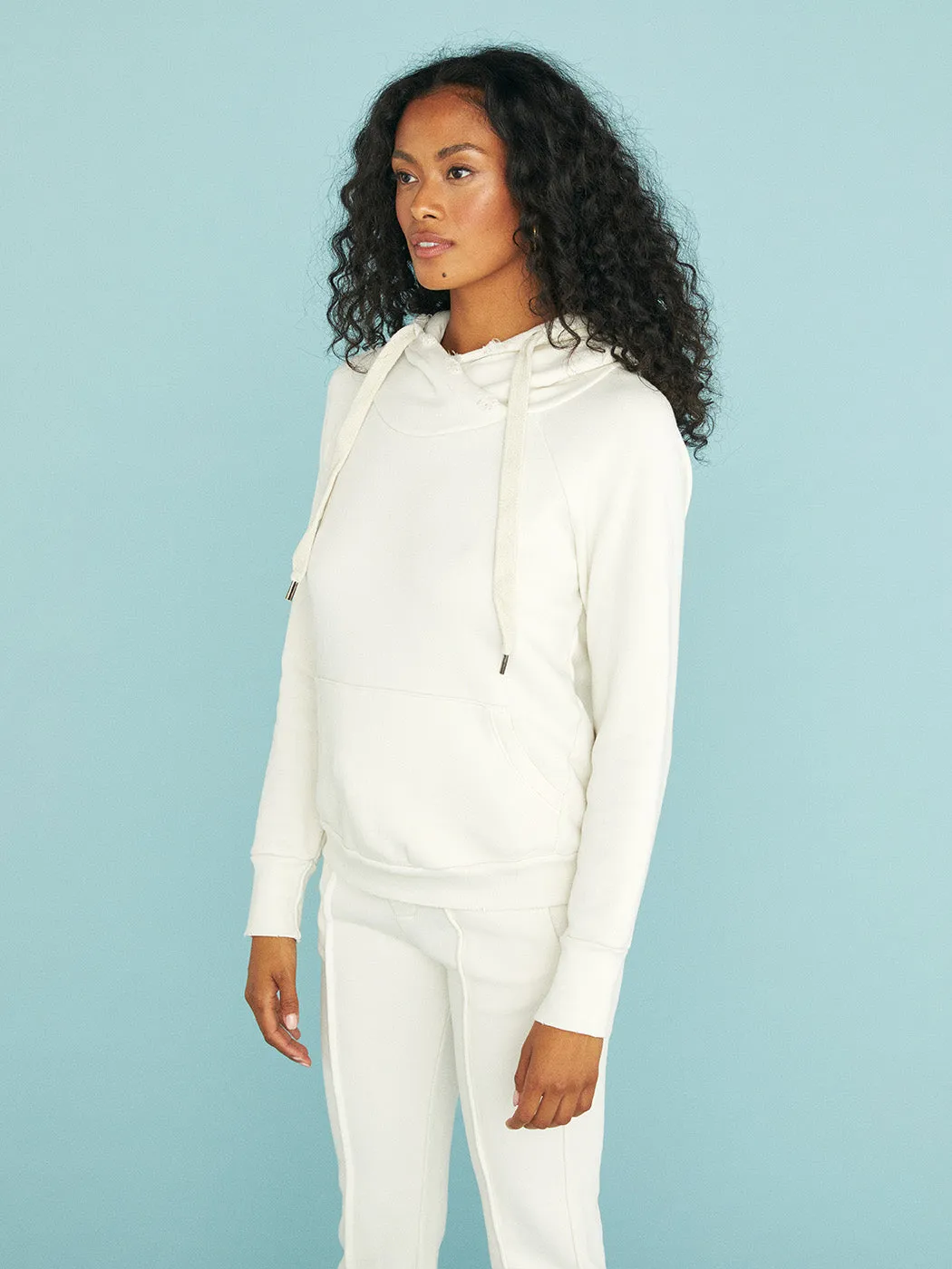 Lisse Pullover Hoodie - Soft White sold by Carbon38 product image thumbnail 3