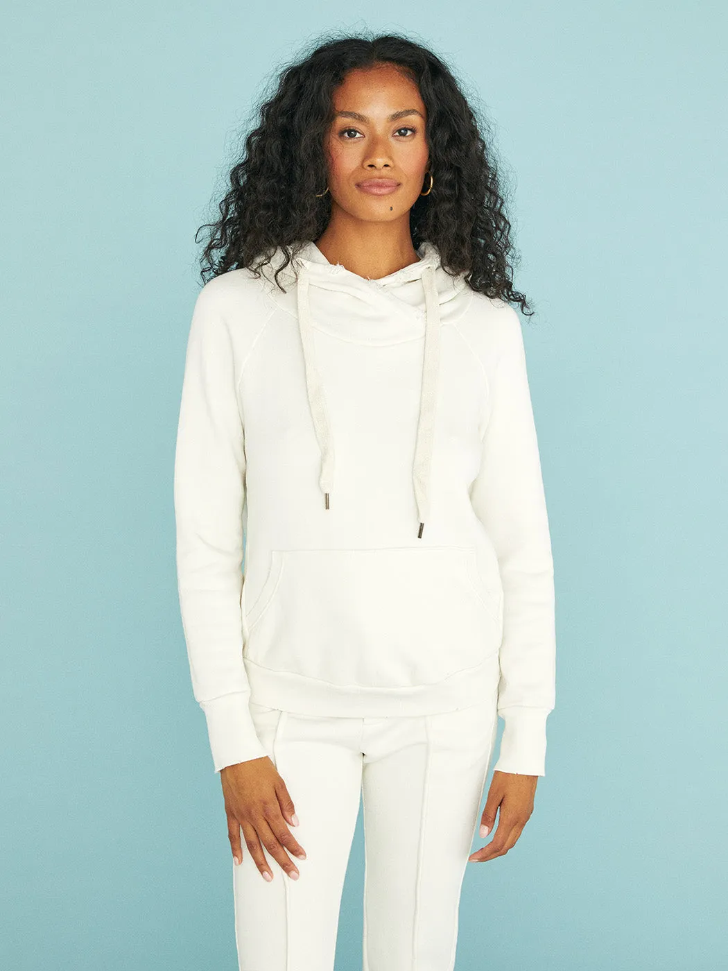 Lisse Pullover Hoodie - Soft White sold by Carbon38