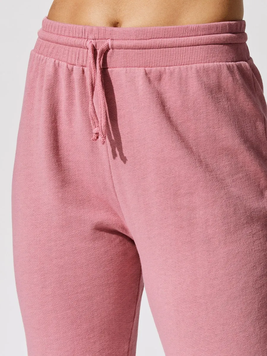 Summer Terry Sweatpant - Heather Pink sold by Carbon38 product image thumbnail 5