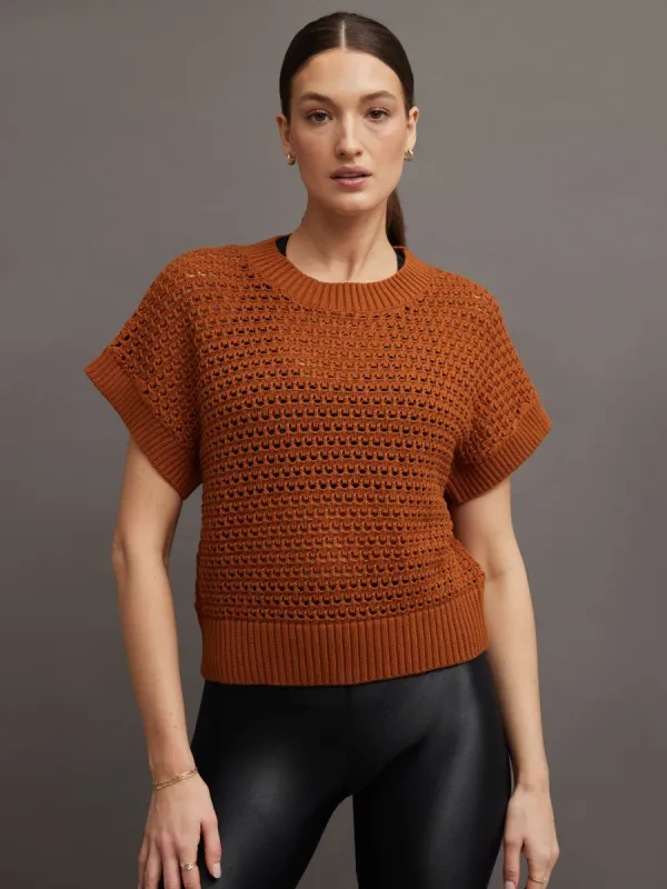 JULIANNA KNIT - DEEP APRICOT sold by Carbon38