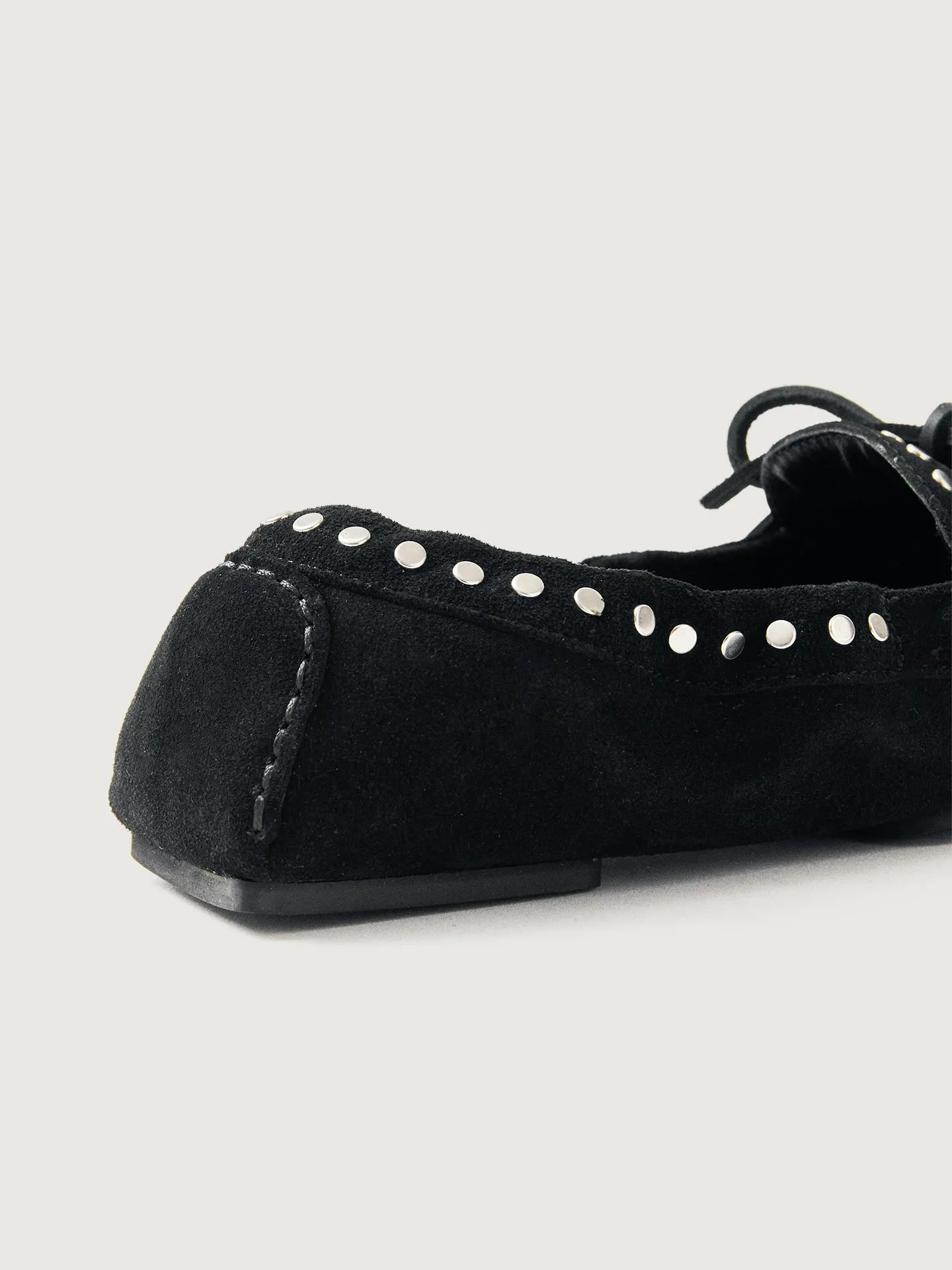 Calla Suede Studs - Black sold by Carbon38 product image thumbnail 4